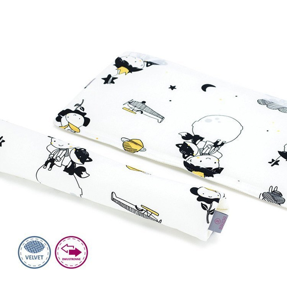 Osłonka na pałąk wózka Sawanna Velvet Makaszka