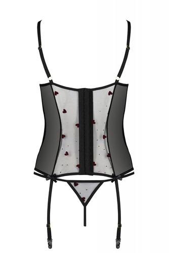 Lovelia Corset gorset damski Passion czarny