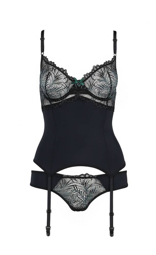 Floris Corset gorset damski Passion czarny