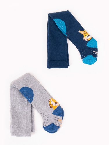 Rajstopy do raczkowania art.RA 25 mix kolor-chłopczyk