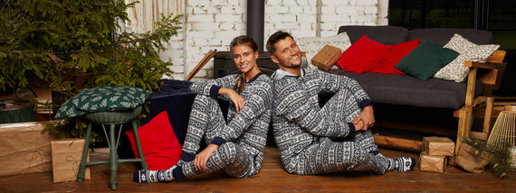 Alaska Kombinezon męski Italian Fashion - granat