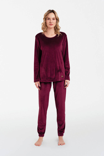 Akara Komplet damski Italian Fashion - bordowy