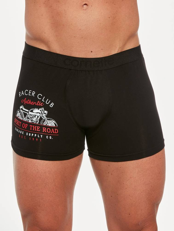 508/142 High Emotion Bokserki męskie Cornette - czarny