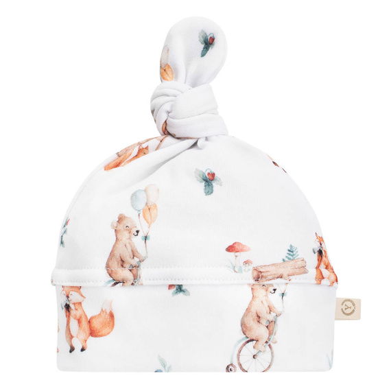 Czapeczka z bawełny organicznej Forest Friends Yosoy