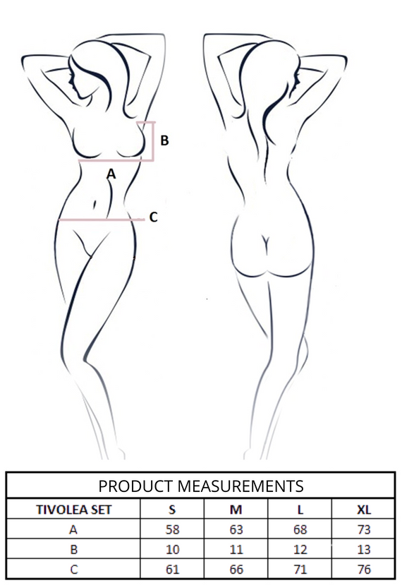 Tivolea Set Violet Passion fioletowy – elegancki komplet bielizny damskiej