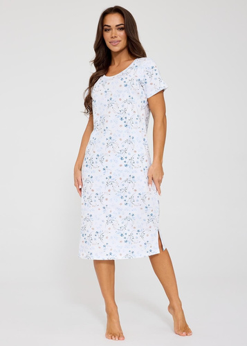 167/438 Coco Koszula damska brązowa Cornette  – elegancka, wygodna, polska marka