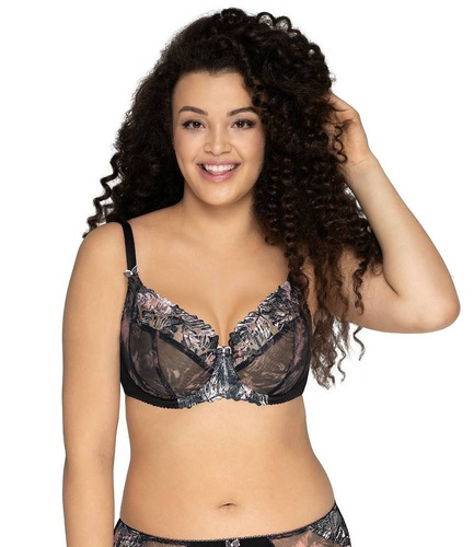 1958 Miękki Biustonosz Ava czarny