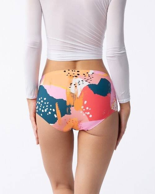 Tutti Frutti Simple Figi Damskie Maxi Julimex- multicolor