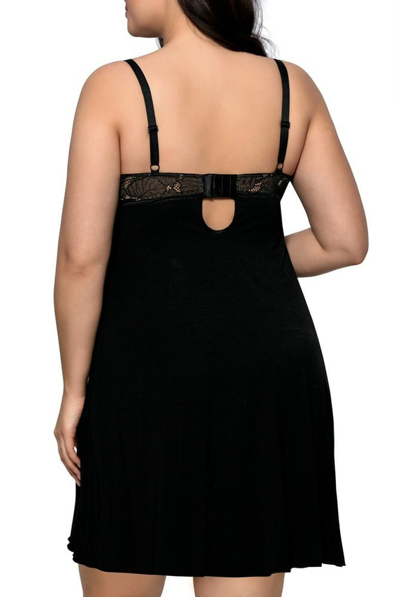 Amanda Koszulka NIPPLEX- czarny beżowy