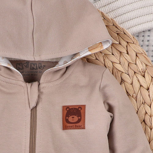 ABN-5516 Sky Journey Bluza dresowa dziecięca Nini – bawełna organiczna, wygodny fason