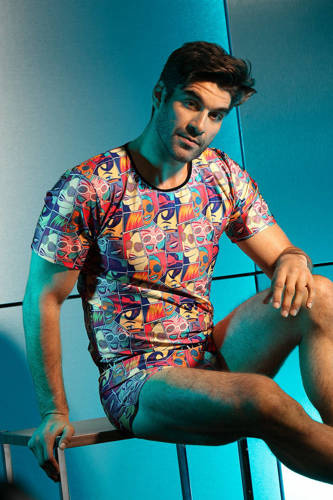 Comics T-shirt Koszulka męska Anais