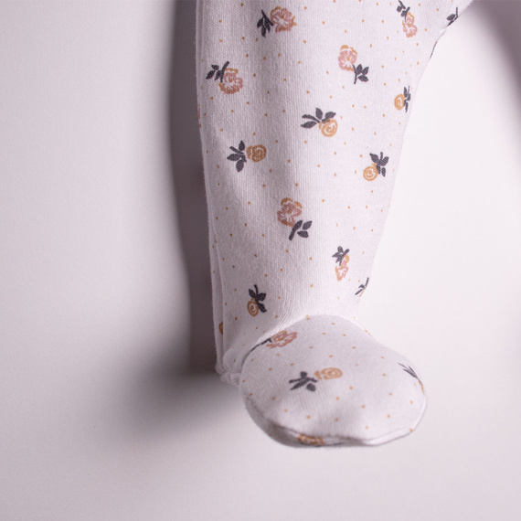 220009 Półśpiochy niemowlęce  w kwiatuszki "Ola" Nicol