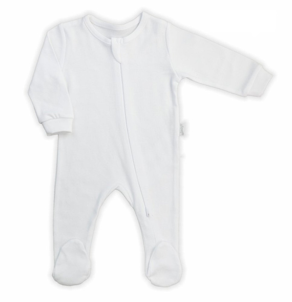 150 Pajacyk bawełniany "Basic" Nicol - biały