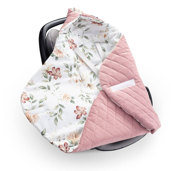 Boho Flowers Otulacz do fotelika Velvet Yosoy