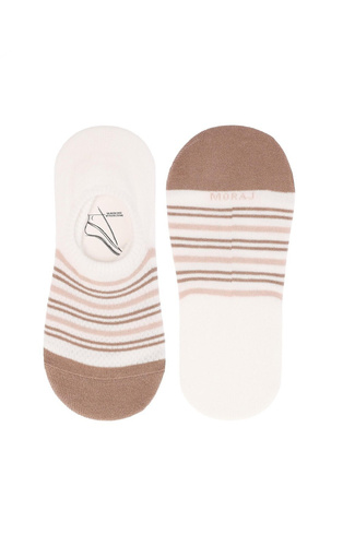 CDB200-400 Balerinki damskie Serca i Paski Moraj mix kolor