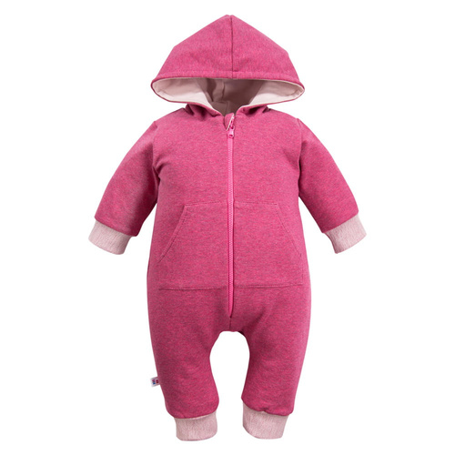 Bonjour Kombinezon dresowy z kapturem Eevi - bordowy