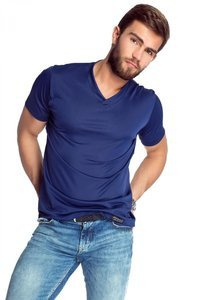 6087 Koszulka t-shirt Caro James Bradley granatowy