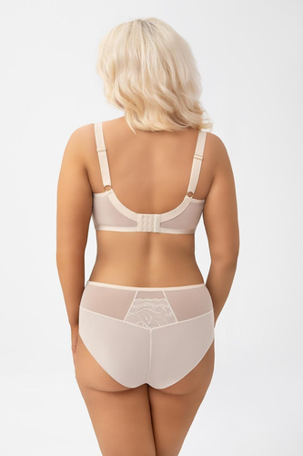 Gorsenia G 011 Dora biszkoptowy biustonosz soft duży biust komfort