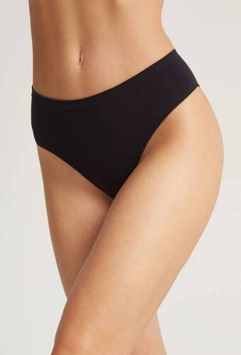 41685 brazylian high sensual skin Figi Damskie Brazyliany Gatta- czarny