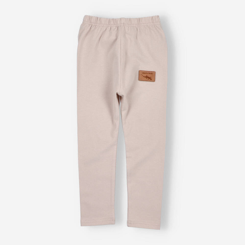 KAR-0041/ECR Legginsy dziewczęce Lagarto Verde ecru