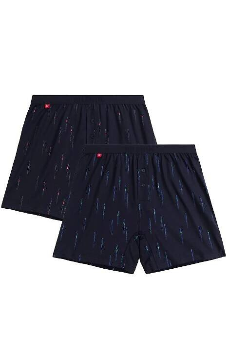 2MBX-074 Bokserki męskie Atlantic -granatowy