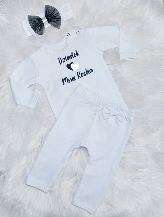 Tosia Spodnie niemowlęce Bambarillo granatowy