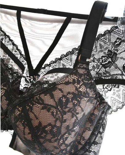 19171 Carini Biustonosz półusztywniany semi-soft Mediolano czarny