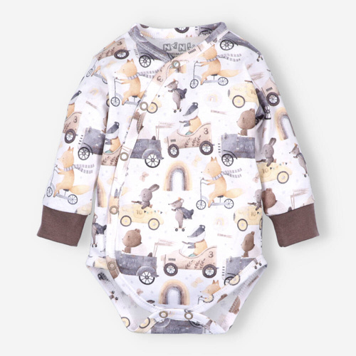 ABK-0038/SAM Sweets Koala Komplet niemowlęcy z bawełny organicznej Nini beżowy