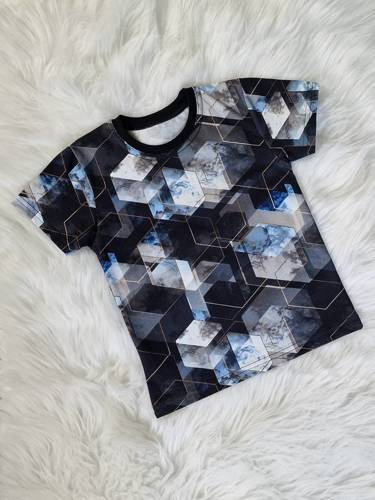 Cube Koszulka dziecięca krótki rękaw Bambarillo granatowy