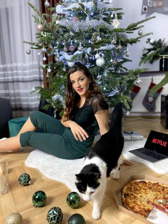 490 Artemise Piżama Damska Forex - zielony