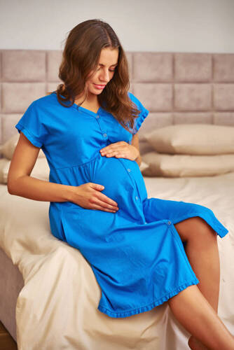 9600 Koszula Nocna do karmienia Doctor Nap - ocean blue