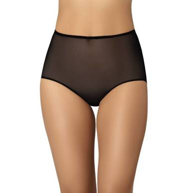 306 Retro Figi z wysokim stanem Teyli - czarny