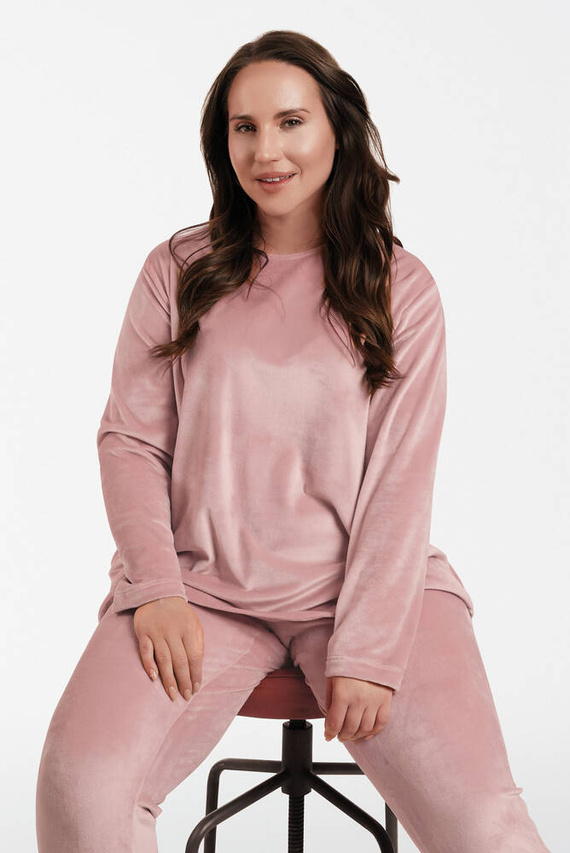 Akara Komplet damski Italian Fashion - róż pudrowy 