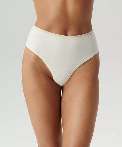 3CLP-015 High Brazilian Figi damskie Atlantic - ecru-beżowy-beżowy ciemny