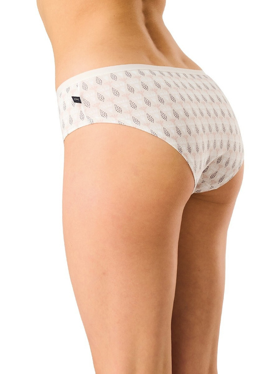 Figi damskie LPN 722 B26 mini bikini bawełna 2-pak komfort na co dzień każdego