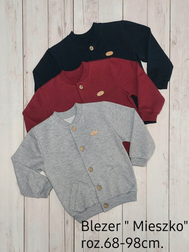 Mieszko blezer Bambarillo szary
