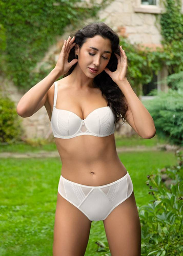 Gorsenia K 671/1 Martynika Biustonosz balkonetka - kremowy