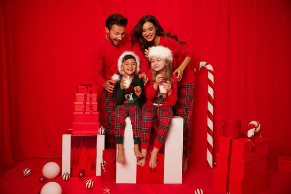 Tess Piżama dziecięca Italian Fashion - zielony/druk