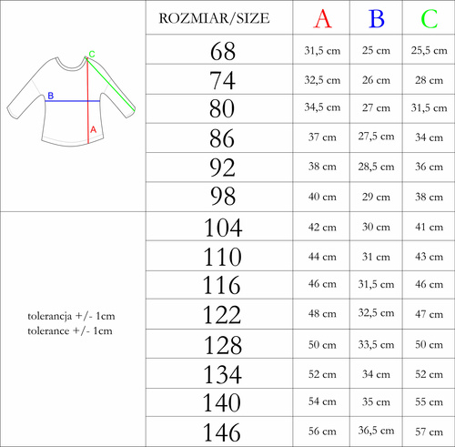 210140 Teddy Bluzka bawełniana z długim rękawem Nicol