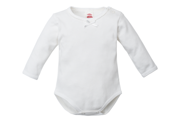 03218EDR "ROSES" Body z długim rękawem Makoma ecru