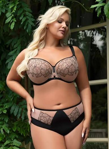 Gorsenia K 924 Palmira Biustonosz miękki czarny 