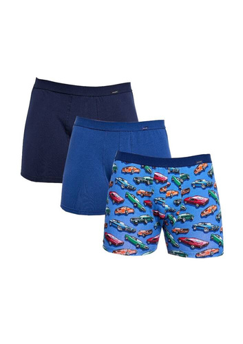 946/02 Bokserki męskie Cornette granatowy