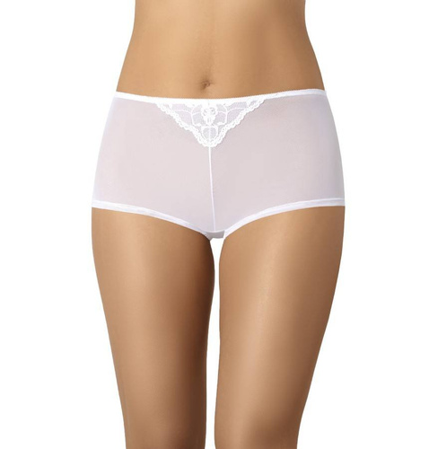 320 Franceska Figi z wysokim stanem Teyli - biały