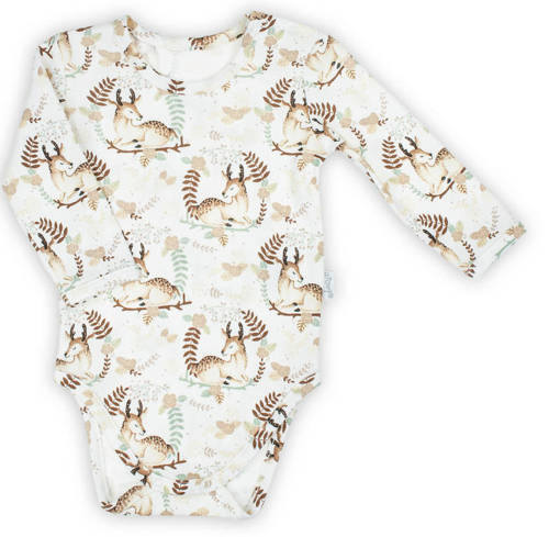 187097 Bibi Body z długim rękawem Nicol - kremowy