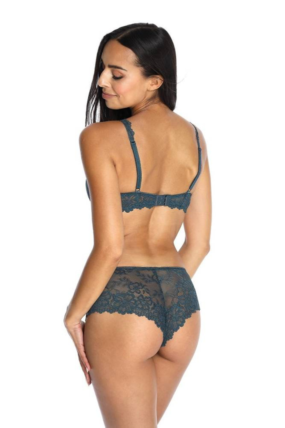 M-053/22 Carmela Biustonosz Usztywniany Mat khaki