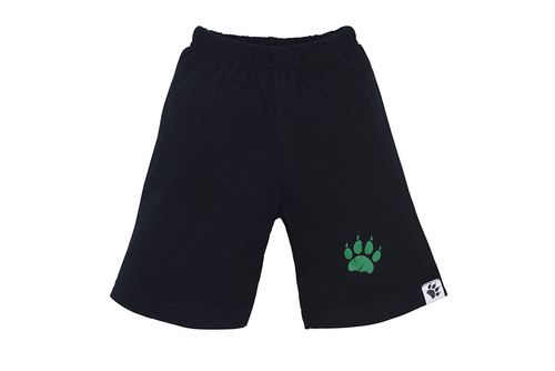 Spodenki krótkie "WILD WORLD" Makoma czarny 