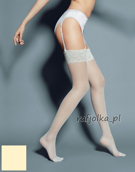 Calze Mary pończochy do paska - cappuccino