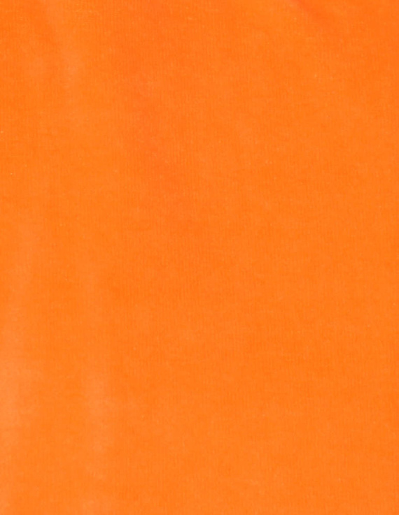 974 / 352 Welur Szlafrok damski Forex - pomarańczowy