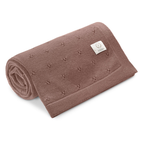 Paris Kocyk bawełniany Yosoy almond