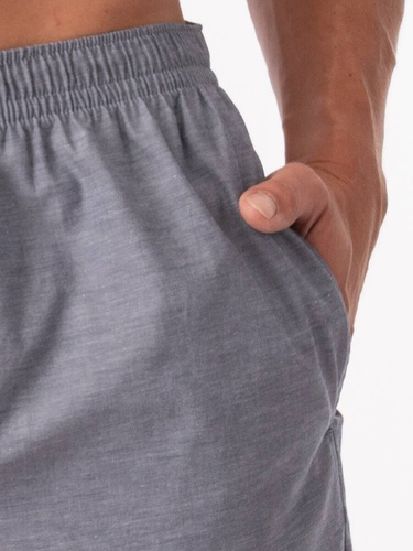 MXC 116 Spodenki piżamowe męskie Key szary